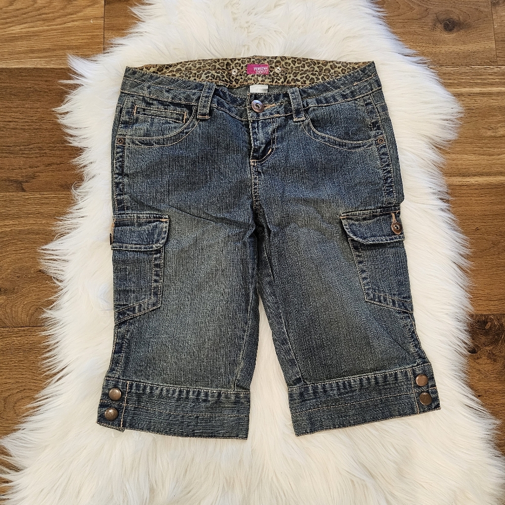 Vintage Low Rise Women's Denim Shorts